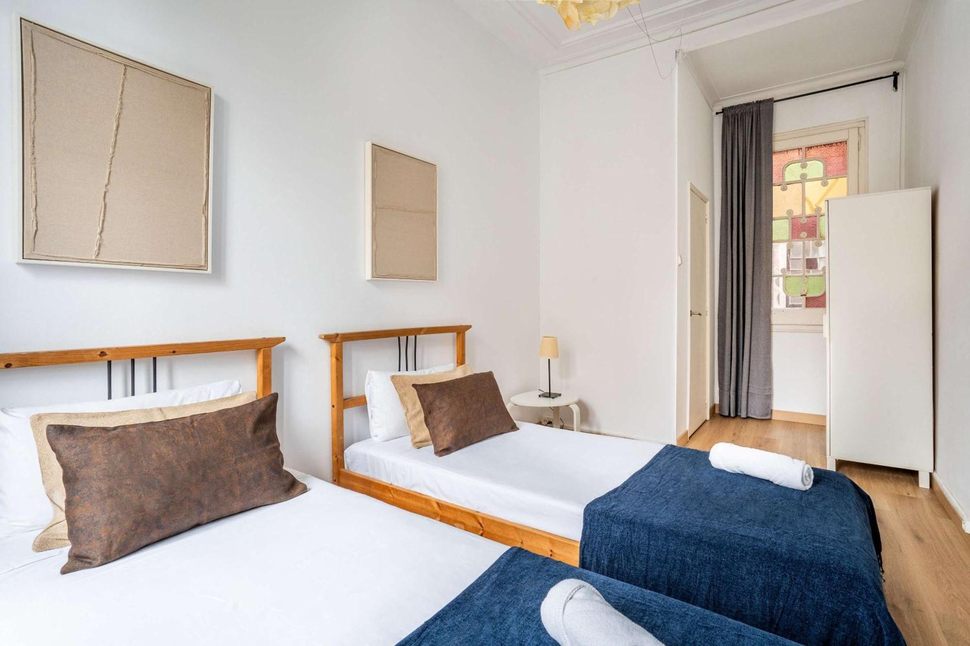 Leilighet Paseo St Joan Classic 4bd For 10 Guests